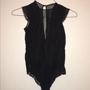 Brandy Melville Lace Bodysuit